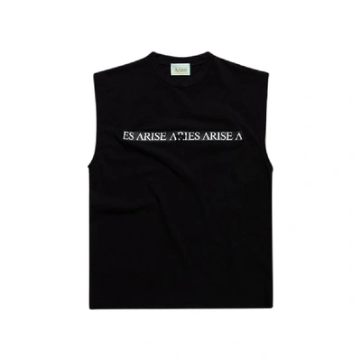 Shop Aries Zip Vest (black)