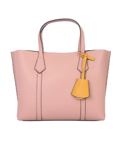 Shop Tory Burch Perry Pink Leather Handbag