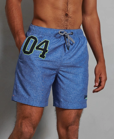 Superdry Water Polo Swim Shorts In Blue | ModeSens