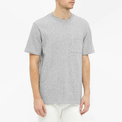 Shop Aimé Leon Dore Slub Tee In Grey