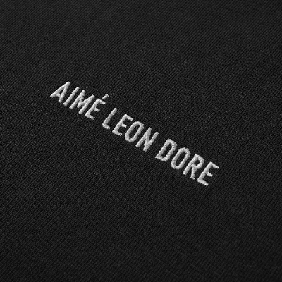 Shop Aimé Leon Dore Colourblock Tee In Black