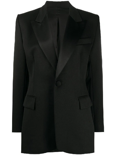 Shop Ami Alexandre Mattiussi Single-breasted Tailored Jacket In Black