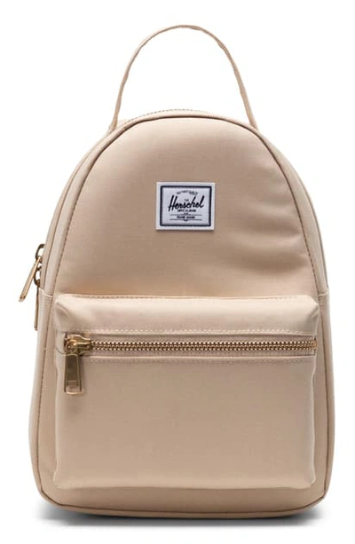 Shop Herschel Supply Co Mini Nova Backpack In Beige