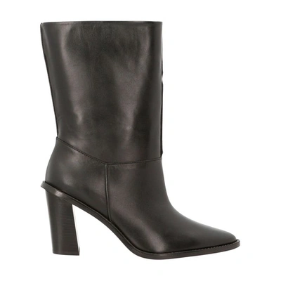 Shop Kenzo K-line High Heeled Mid Boots In Black