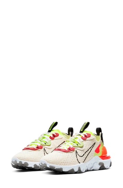 Shop Nike React Vision Sneaker In Ivory/ Black/ Violet/ Crimson
