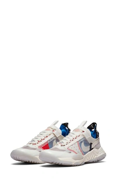 Shop Jordan Delta Breathe Sneaker In Sail/ White/ Grey/ Red