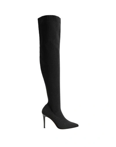 Shop 8 By Yoox Knee Boots In Black