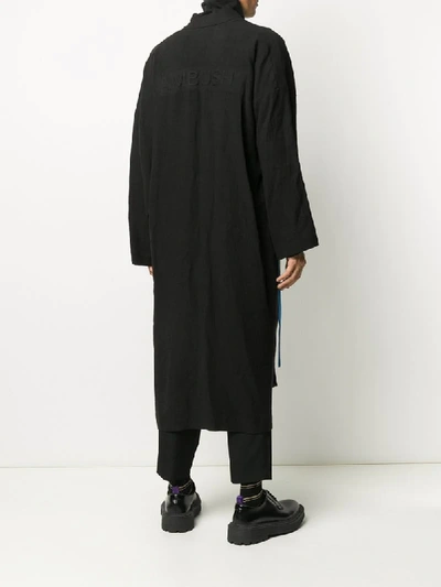 Shop Ambush Tied Waist Kimono In Black