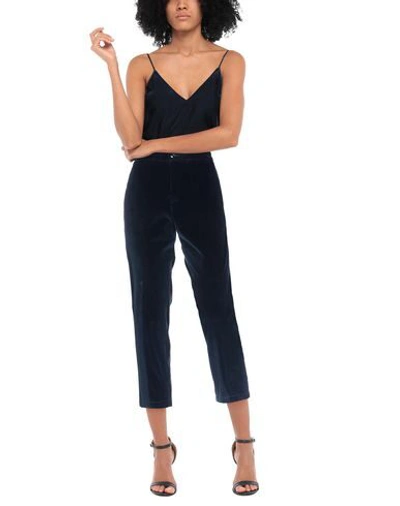 Shop Barena Venezia Casual Pants In Dark Blue