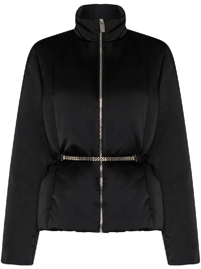 Shop Alyx Belted-waist Puffer Jacket In Black