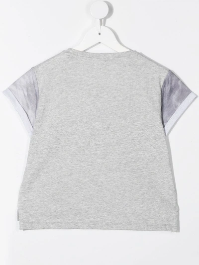 Shop Stella Mccartney Horse Print T-shirt In Grey