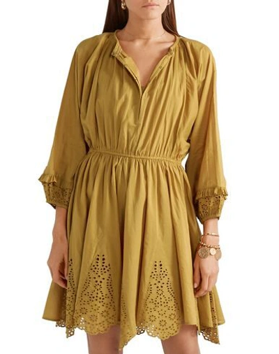 Shop Apiece Apart Short Dress In Camel