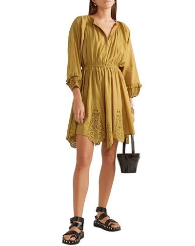 Shop Apiece Apart Short Dress In Camel