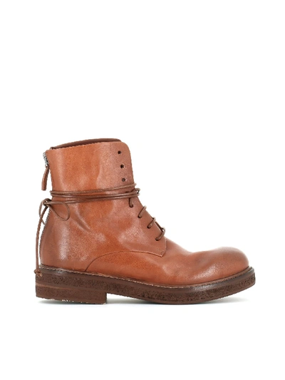Shop Marsèll Lace-up Boot Mw2952 In Leather