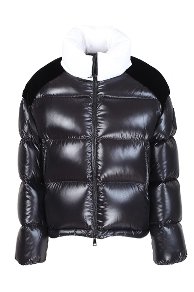 Shop Moncler Choulle Down Jacket In Nero