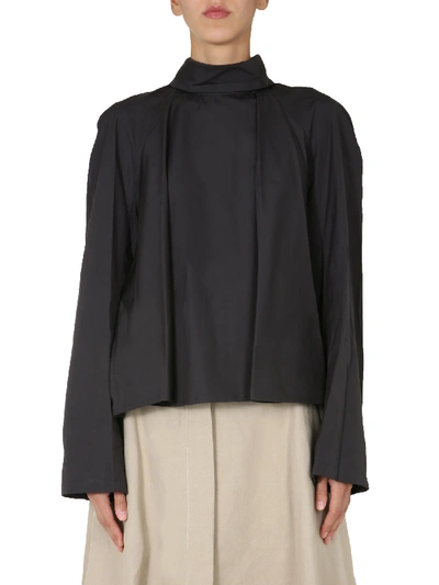 Shop Lemaire Oversize Fit Shirt In Tortora