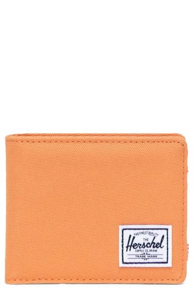 Shop Herschel Supply Co Roy Rfid Wallet In Papaya