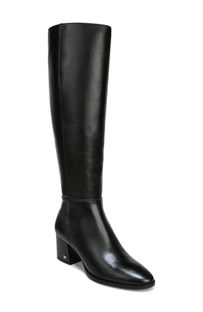 sam edelman black knee high boots