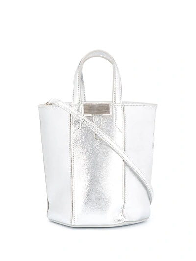 Shop Off-white Laminate Allen Bucket Silver No Color In Metallic