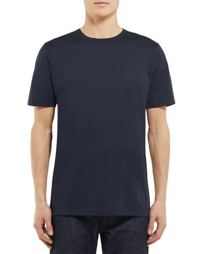 Shop Albam T-shirt In Dark Blue