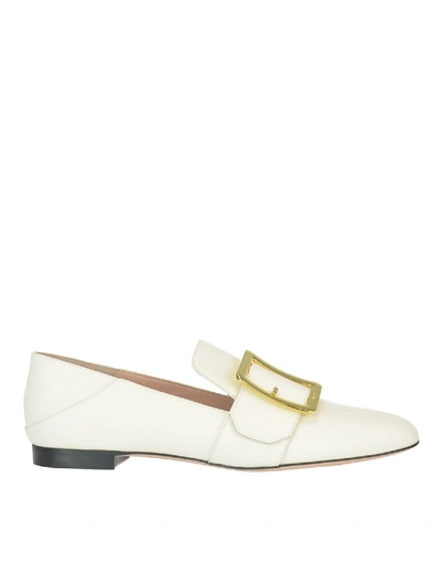 Shop Bally Janelle Slippers In White
