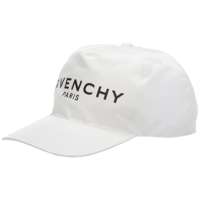 Shop Givenchy Adjustable Men's Hat Baseball Cap In White