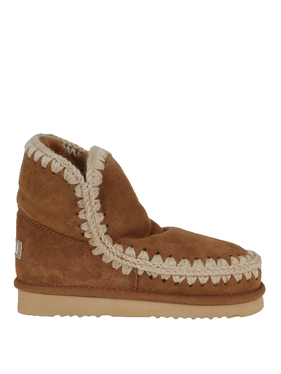 Shop Mou Eskimo 18 Booties In Light Brown