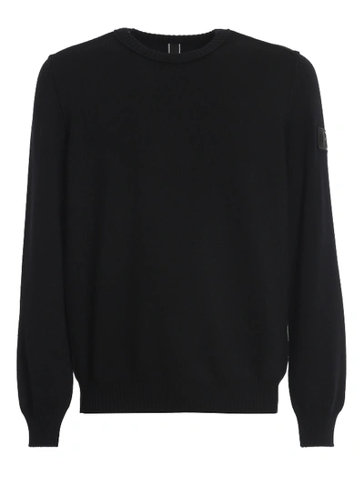 Shop Hogan Wool Sweater In Black