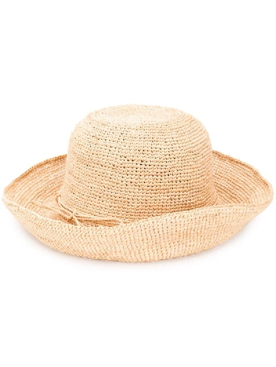 Shop Helen Kaminski Provence Raffia Sun Hat In Neutrals