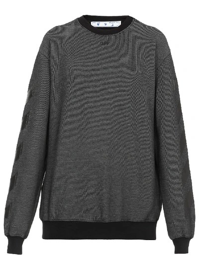 Shop Off-white Arrow Sweatshirt In Black Black