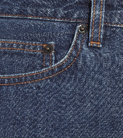 Shop The Row Christie Mid-rise Straight Jeans In Blue