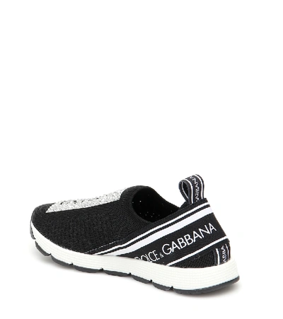 Shop Dolce & Gabbana Sorrento Sneakers In Black