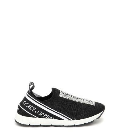 Shop Dolce & Gabbana Sorrento Sneakers In Black