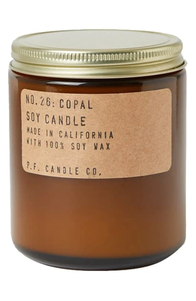 Shop P.f Candle Co. Soy Candle, 7.2 oz In Copal