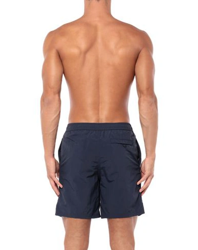 Shop Kenzo Swim Shorts In Dark Blue