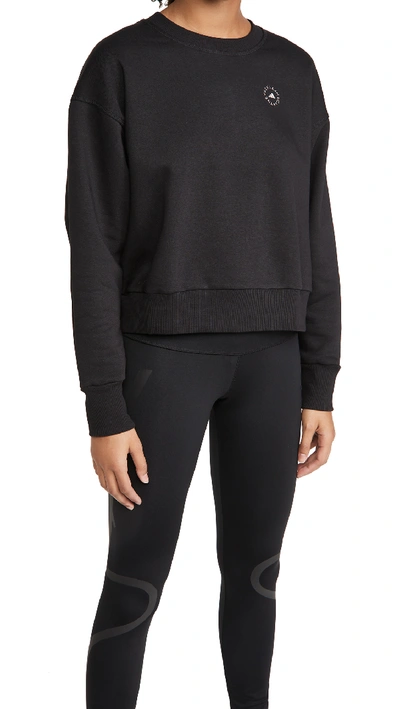 Shop Adidas By Stella Mccartney Sweatshirt In Black