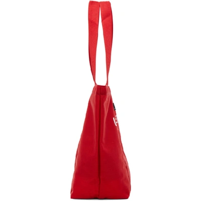 Shop Undercover Red Small Logo Tote