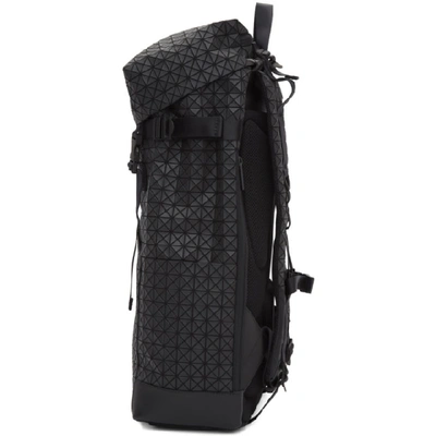 Shop Bao Bao Issey Miyake Black Hiker Backpack In 16 Matblk
