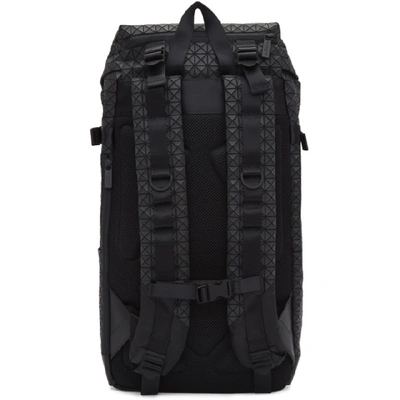 Shop Bao Bao Issey Miyake Black Hiker Backpack In 16 Matblk