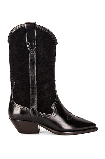 Shop Isabel Marant Dandrea Boot In Faded Black