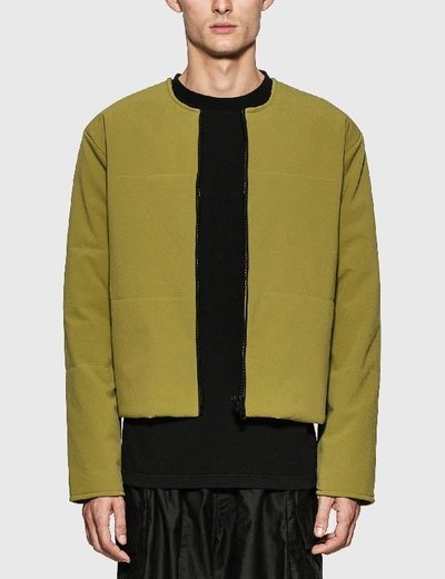 Shop Gr10k Schoeller®-dynamic Wool Jacket In Green