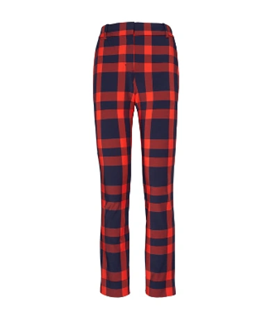 Shop Tory Sport Yarn-dyed Tech Twill Golf Pants In Tory Navy Blanket Plaid