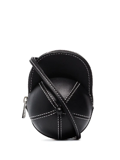 Shop Jw Anderson Nano Cap Crossbody Bag In Black