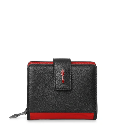 Shop Christian Louboutin Paloma Mini Black Red Wallet
