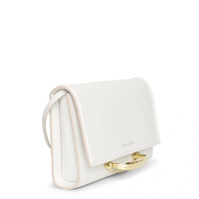 Shop Alexander Mcqueen The Story Small Ivory Crossbody Bag