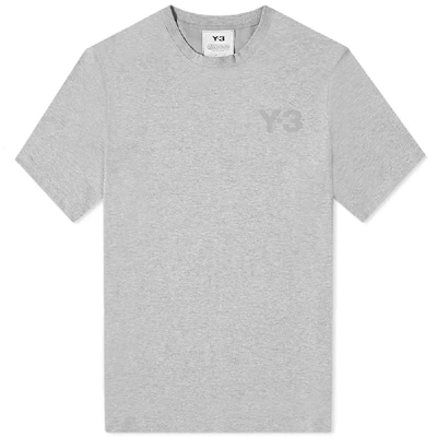 Shop Y-3 Classic T-shirt In Grey