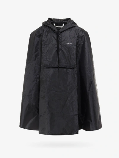 Shop Off-white Rain Coat In Black