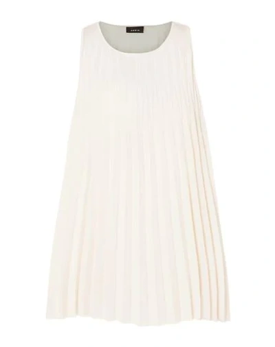 Shop Akris Woman Top Ivory Size 10 Polyester In White