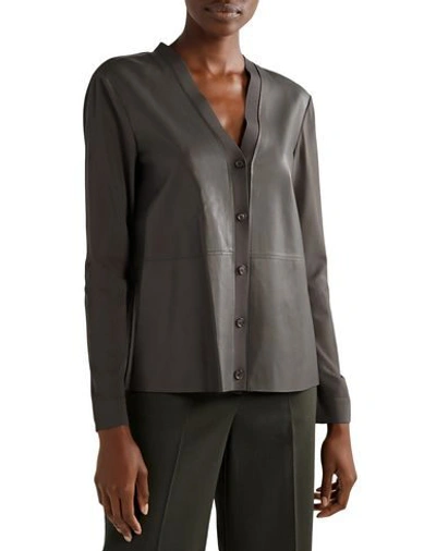 Shop Akris Cardigans In Grey