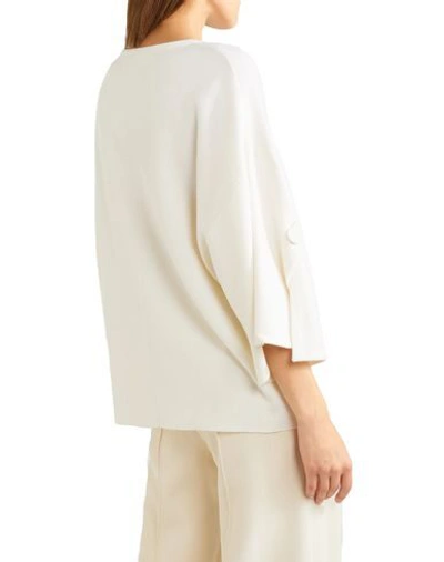 Shop Adam Lippes Woman Sweater Ivory Size Xl Merino Wool In White